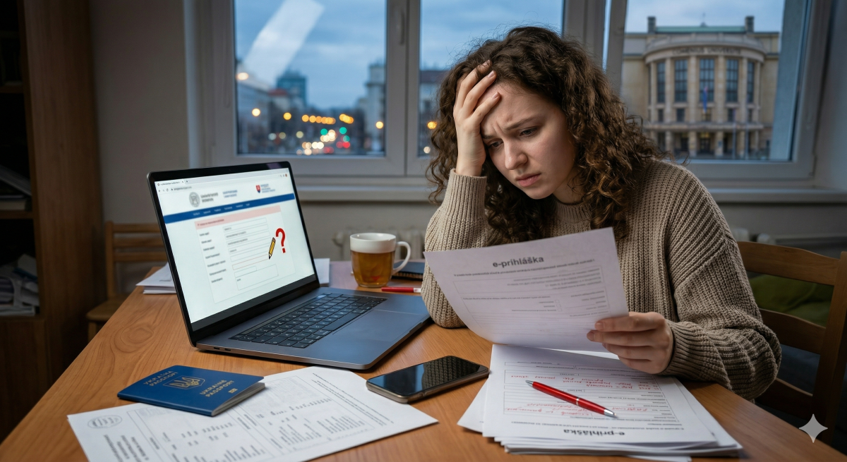 Помилки в e-prihláška: що робити, якщо заяву до словацького вишу вже відправили